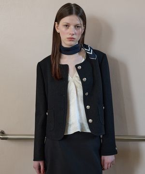 [3COLORS] 카라리스 트위드 자켓