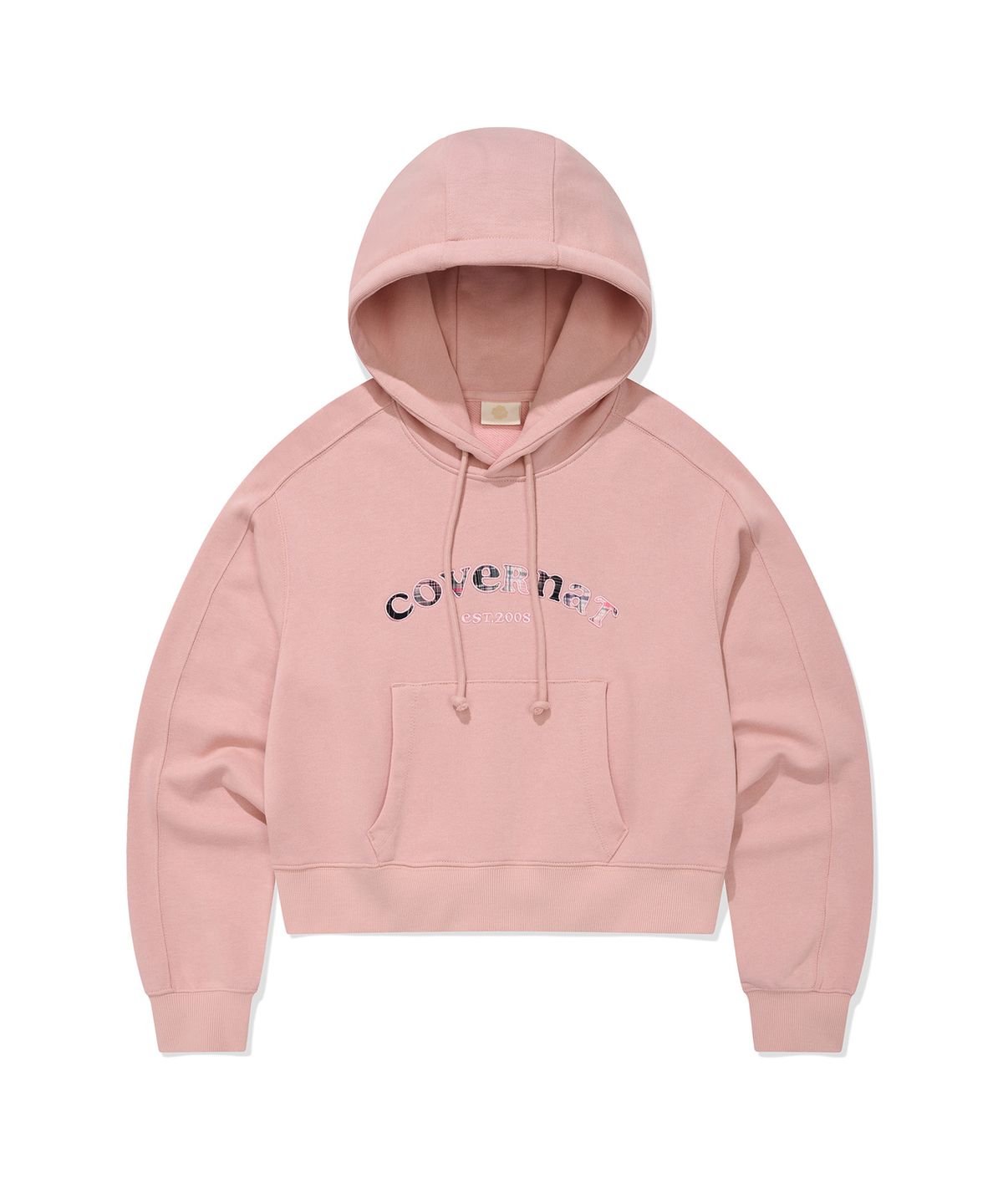 커버낫 우먼(COVERNAT WOMAN) 우먼 아치 쿠퍼로고 후디 Light Pink
