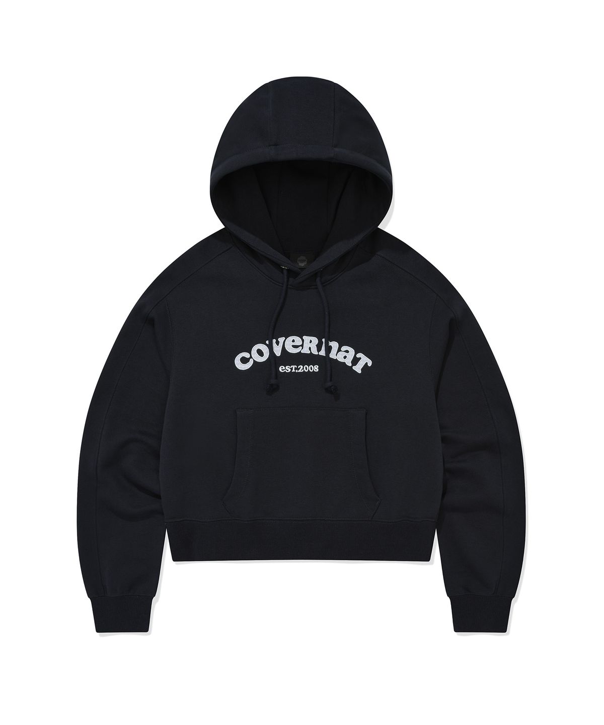 커버낫 우먼(COVERNAT WOMAN) 우먼 아치 쿠퍼로고 후디 Navy