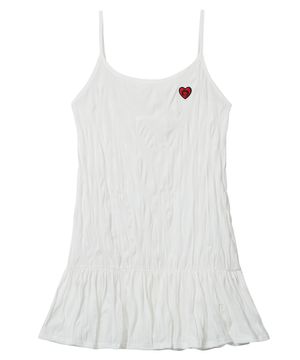 베티붑 링클 레이어드 원피스_화이트