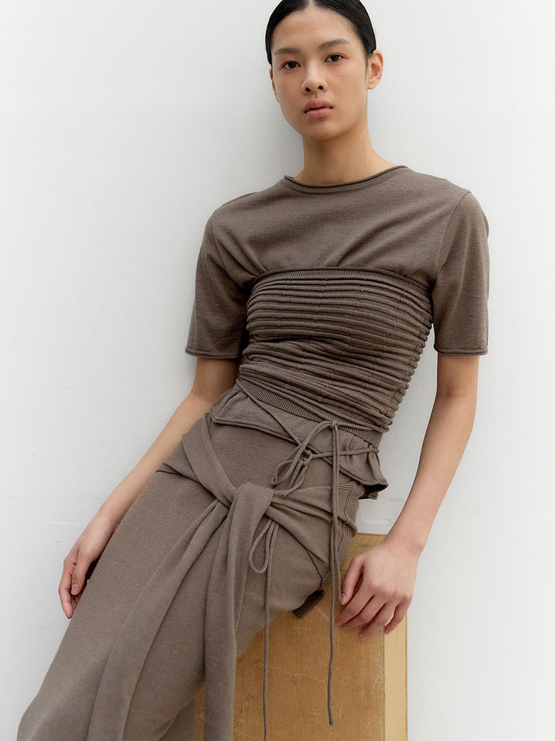 Ridge Scashi Bustier_Brown