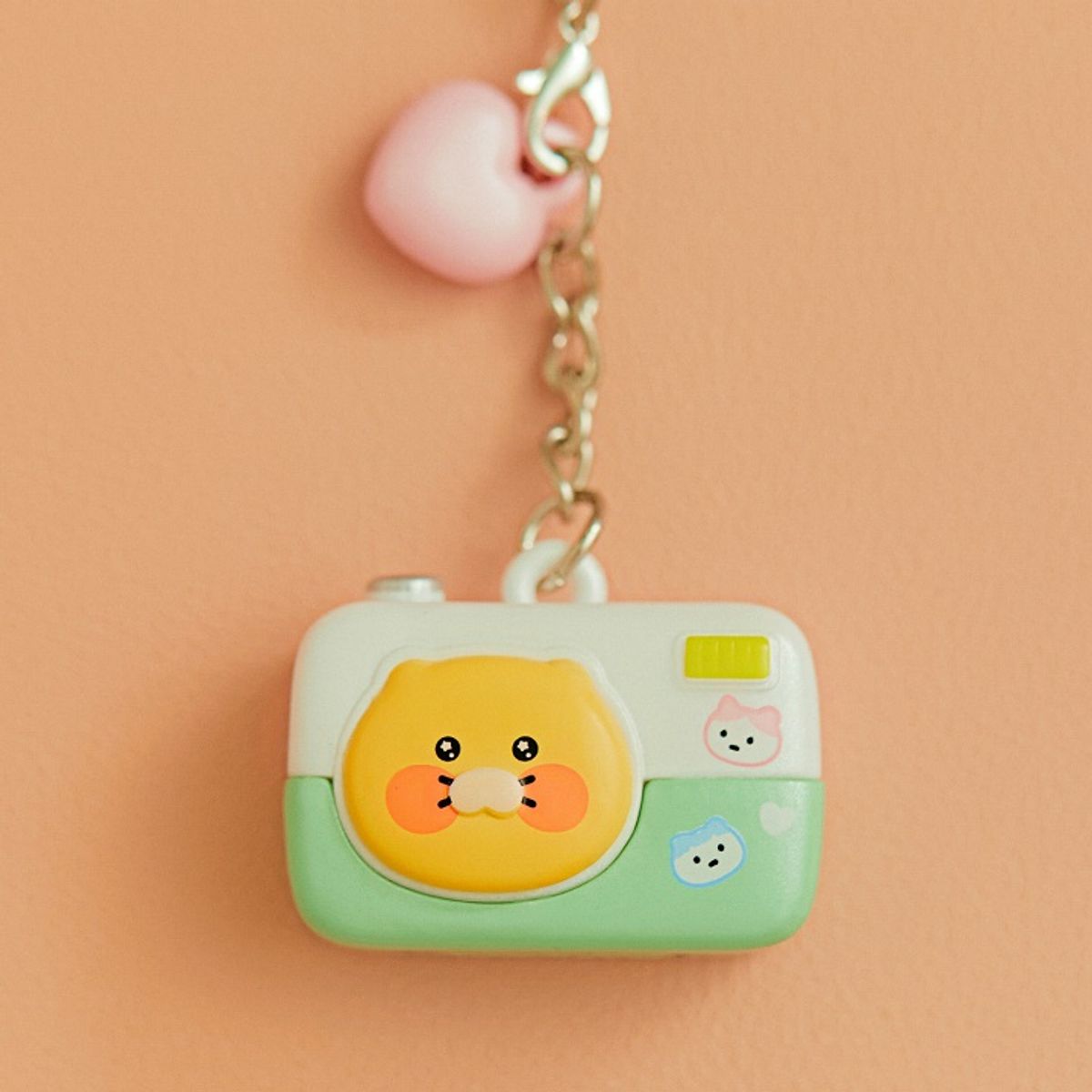 카카오프렌즈(KAKAO FRIENDS) 세비지 스트랩 키링(카메라)_춘식이