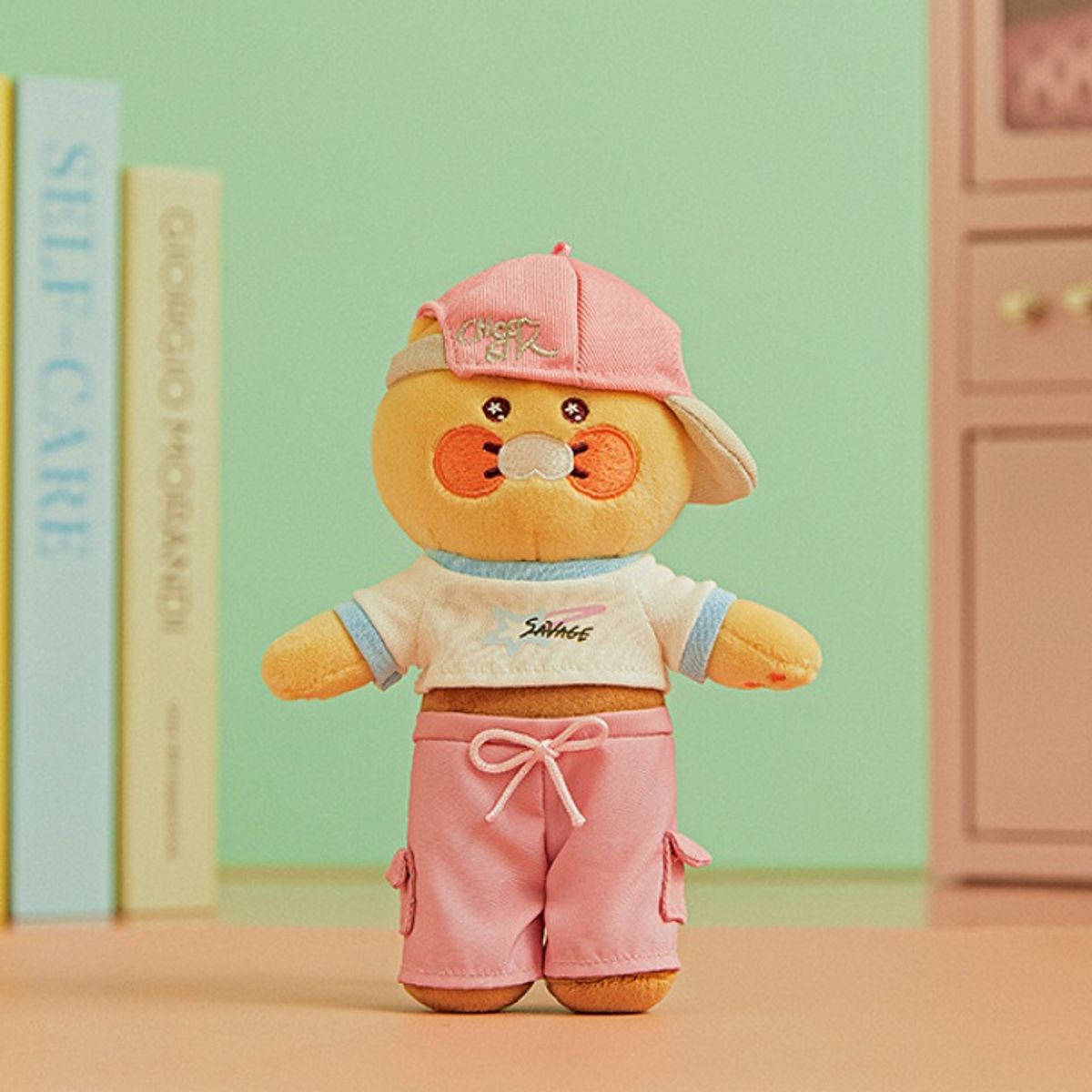 카카오프렌즈(KAKAO FRIENDS) 세비지 롱바디볼캡키링_춘식이