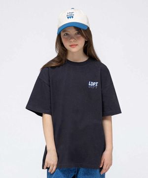 심플 로고 티셔츠 DGrey