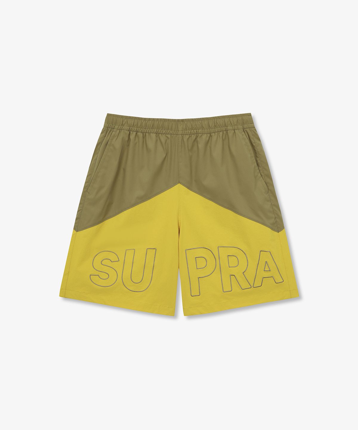 수프라(SUPRA) 마운틴 컬러 블록 쇼츠(BEIGE)