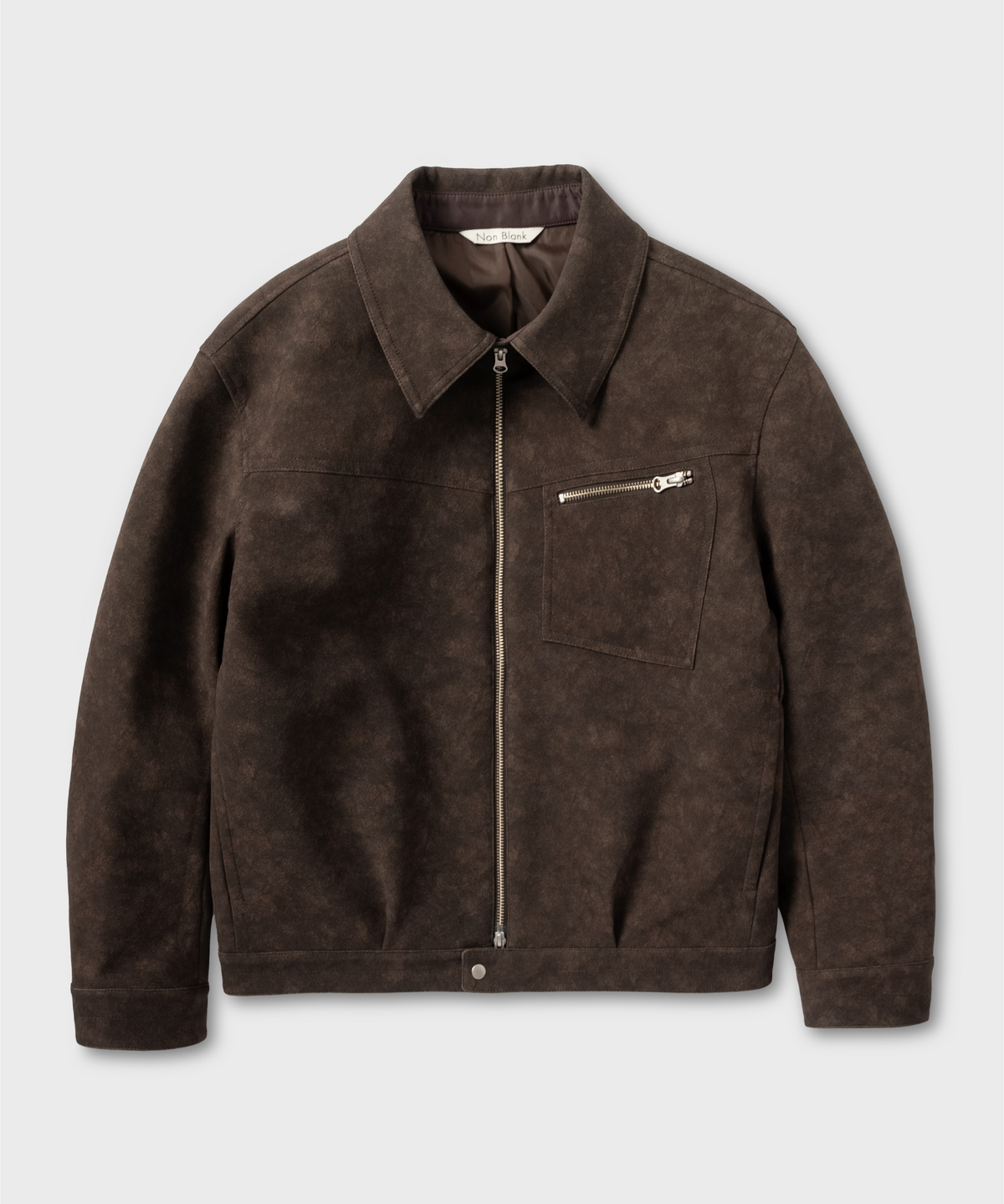 넌블랭크(NONBLANK) 숏 워크 자켓_KHAKI BROWN
