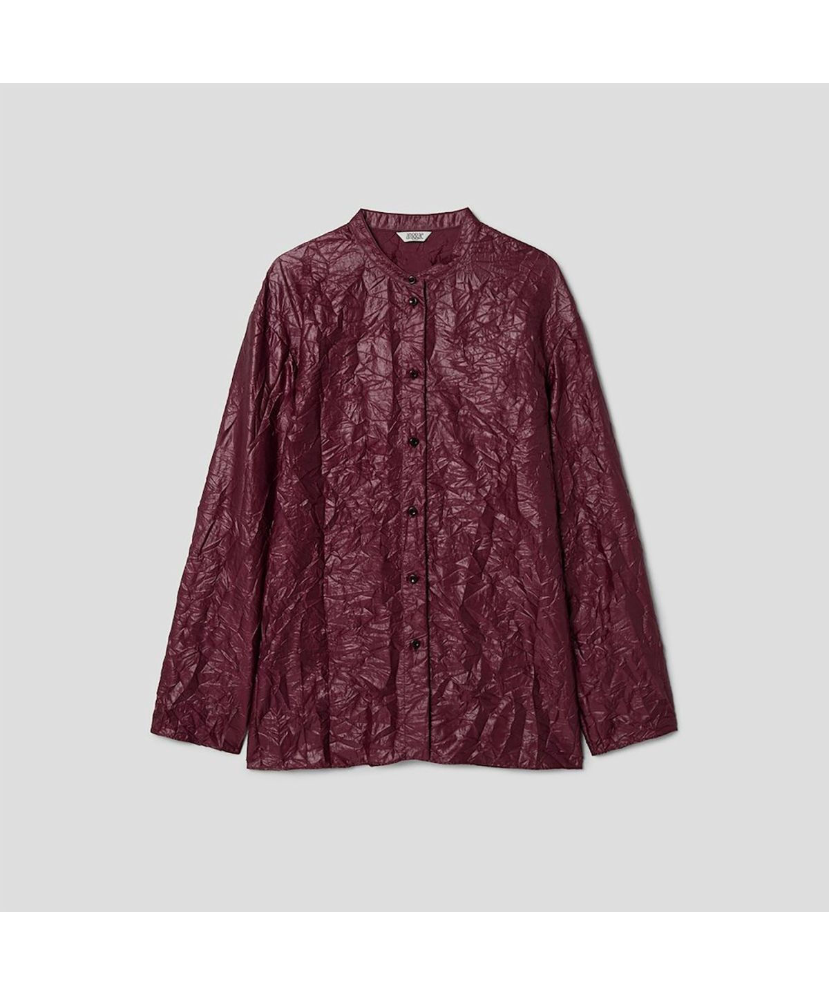 앙개(ANGGAE) Gelato Wrinkle 2Way Long Shirts  Red