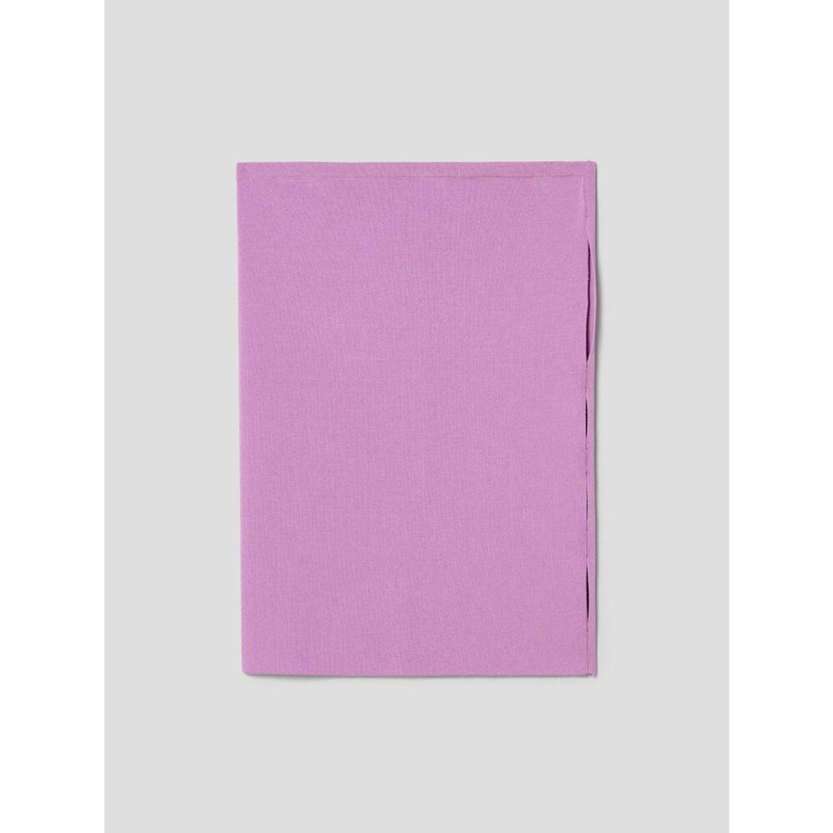 앙개(ANGGAE) One Shoulder Slit Tube Top  Pink