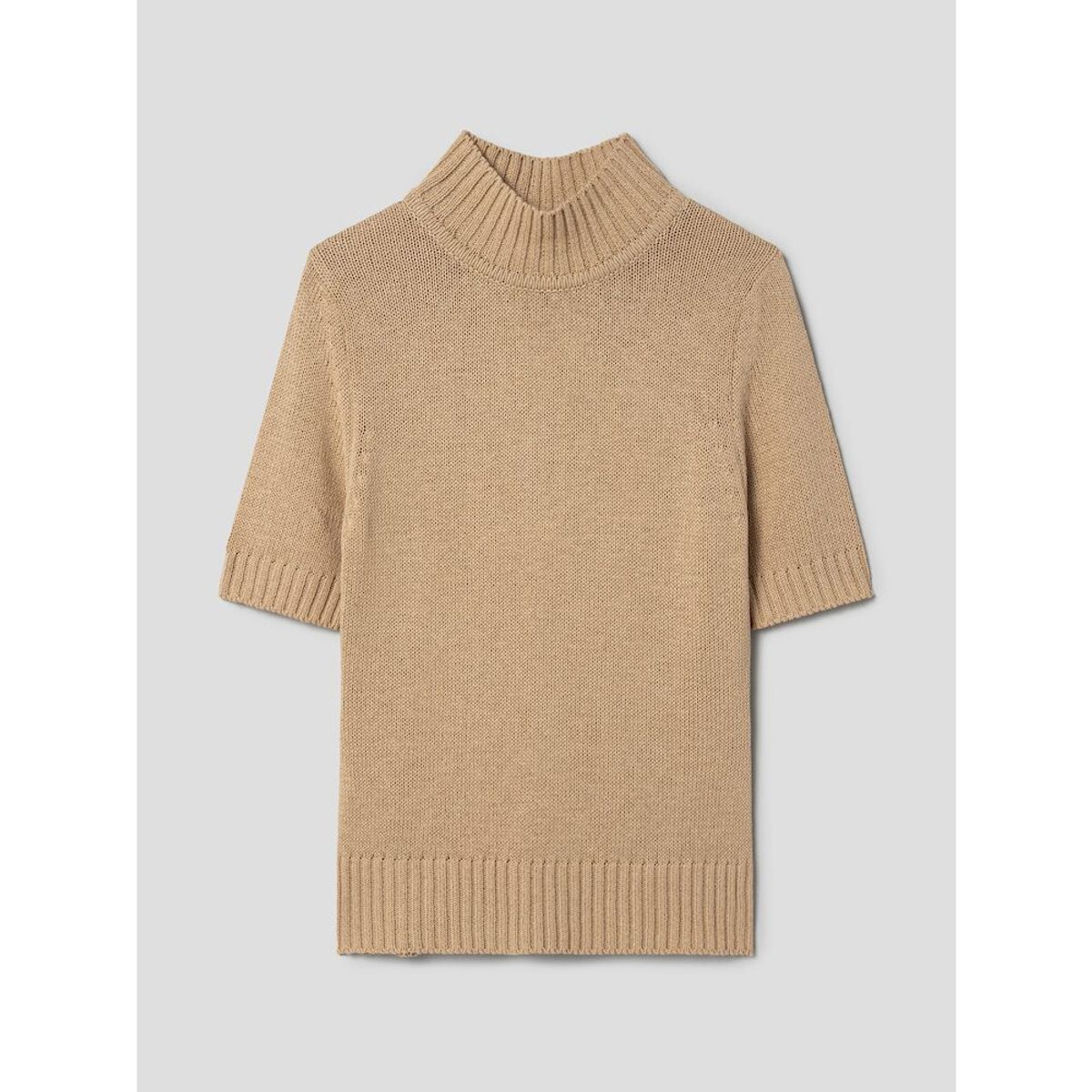앙개(ANGGAE) Back CutOut Pullover  Beige