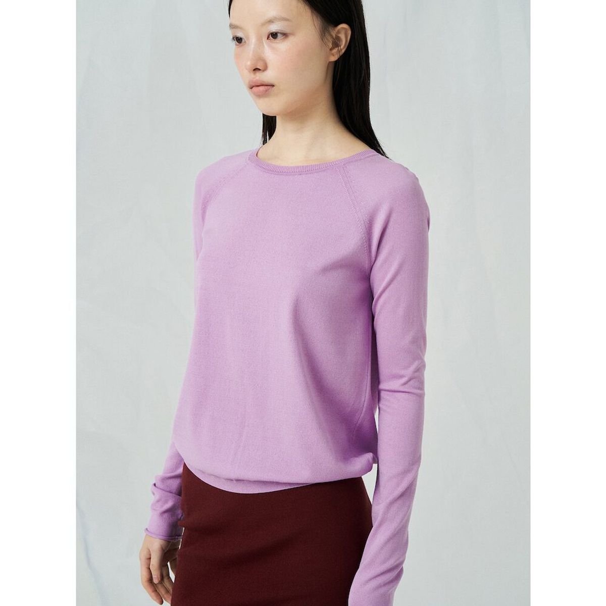 앙개(ANGGAE) Dancer Slit Pullover  Pink