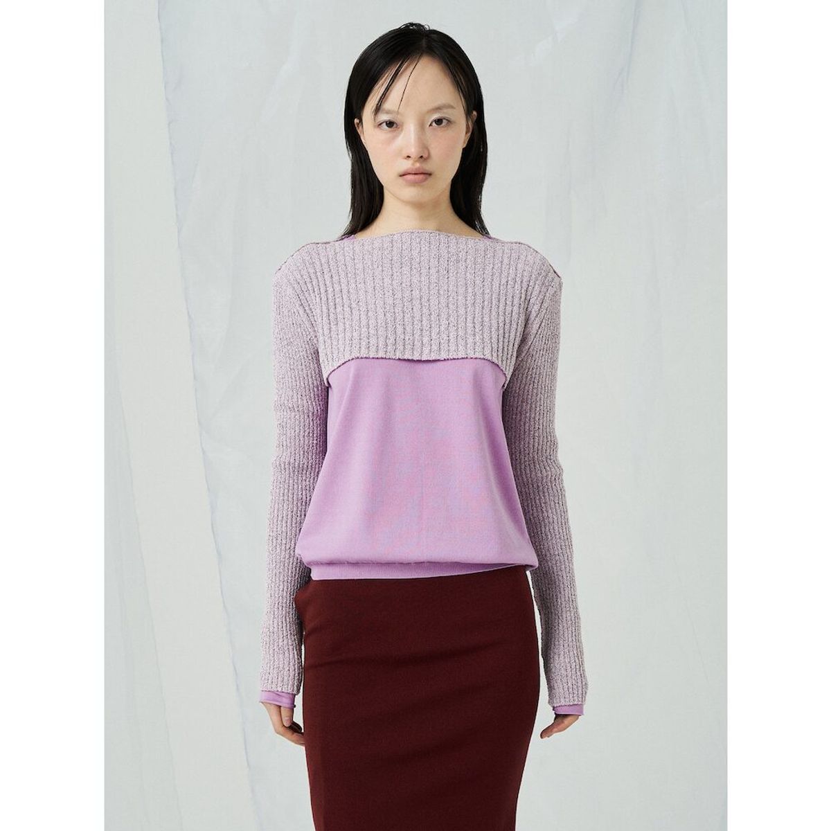 앙개(ANGGAE) Fruit Knit Bolero  Pink