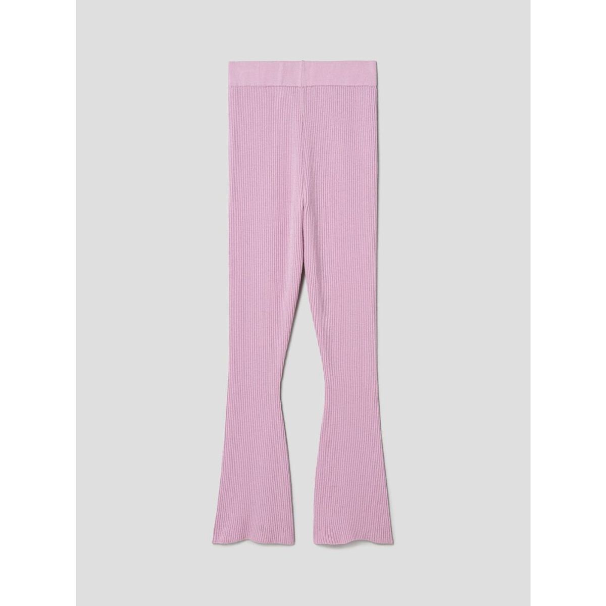 앙개(ANGGAE) Flare Knit Flare Pants  Pink