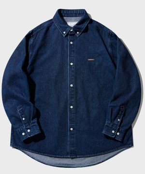 픽 아웃 데님 셔츠 블루 MJLS7769