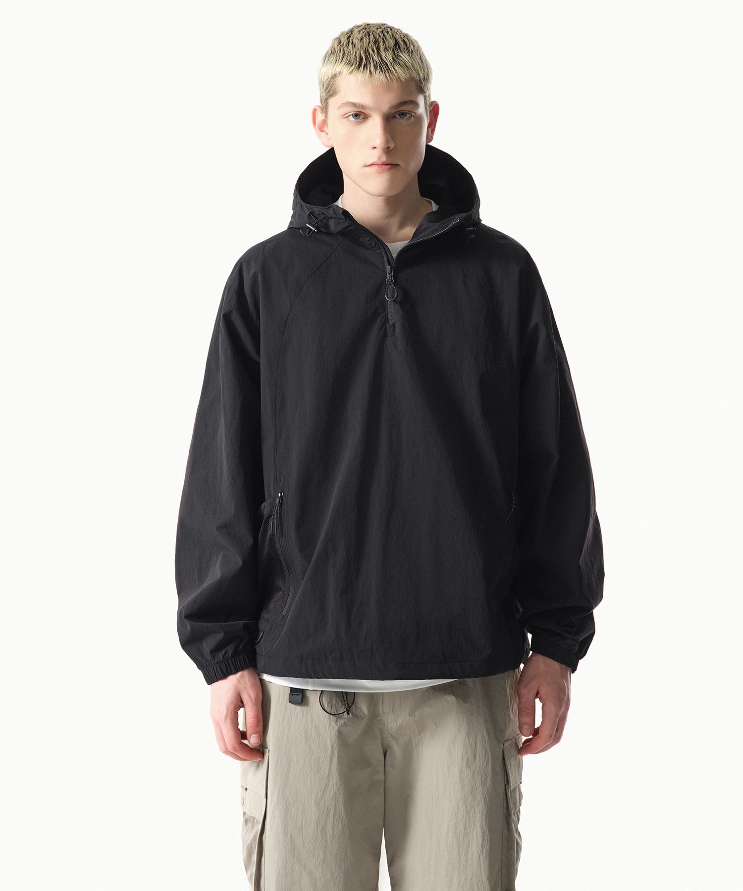 MUSINSA STANDARD ■ City Leisure Mesh Pocket Anorak Jacket MUSINSA | MUSINSA STANDARD City Leisure Mesh Pocket Anorak
