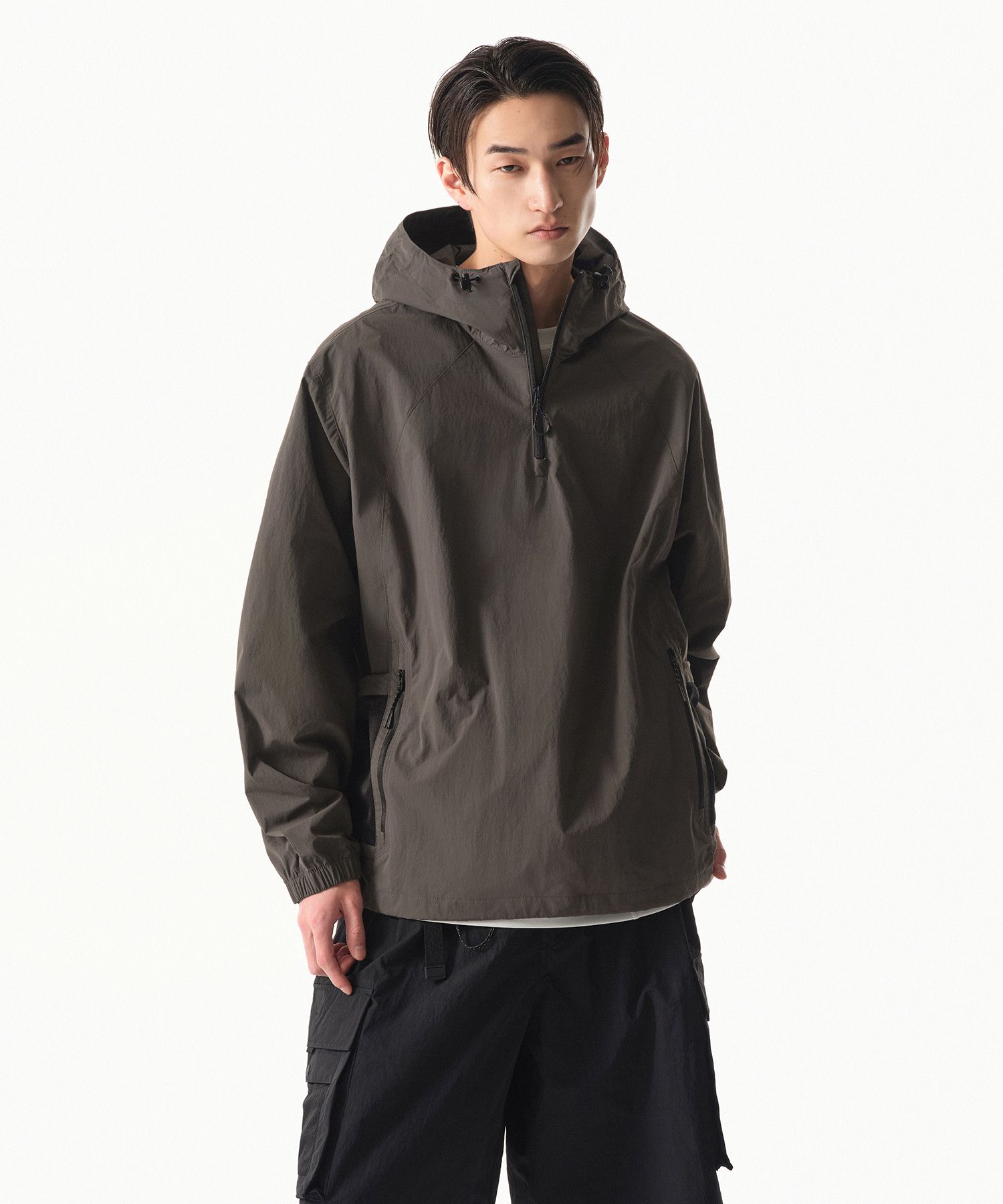 MUSINSA STANDARD ■ City Leisure Mesh Pocket Anorak Jacket MUSINSA | MUSINSA STANDARD City Leisure Mesh Pocket Anorak