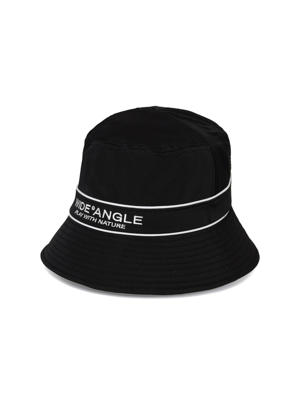 와이드앵글(WIDEANGLE) TO 매쉬 믹스 햇_Black