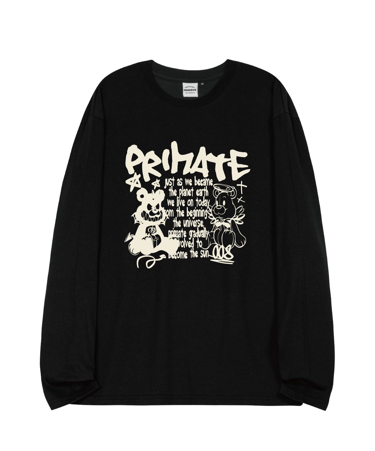 프라임에이트(PRIMATE) REFLECT 오버핏 롱 슬리브 4 COLORS