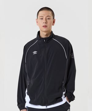 PTR 워밍업 스탠넥 바람막이 자켓 블랙(UQ121SJK21)