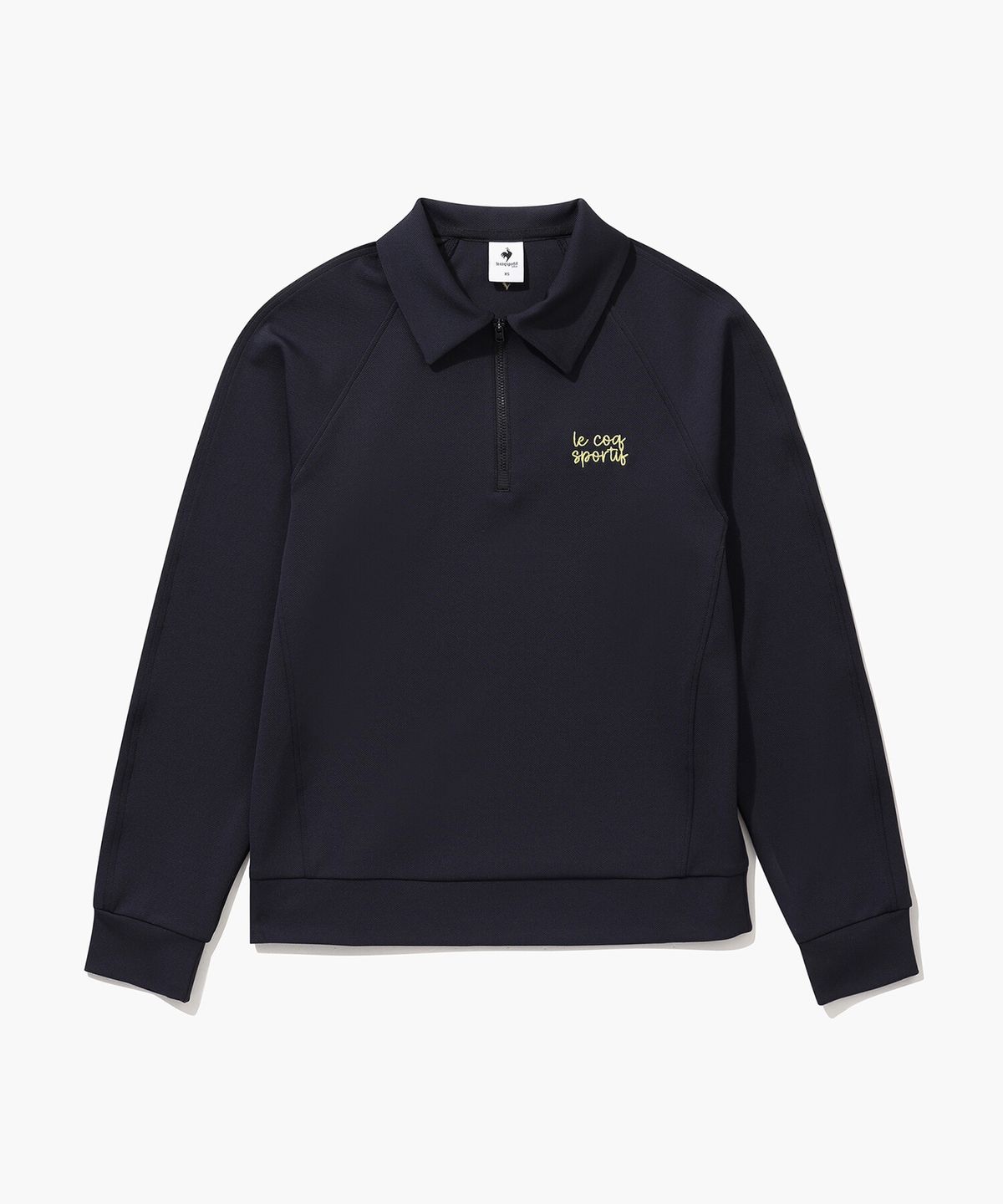 르꼬끄 골프(LECOQ GOLF) 여성 트윌 조직 라운드 티셔츠 (GQ122LRL12)
