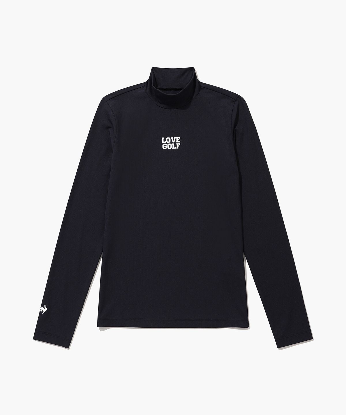 르꼬끄 골프(LECOQ GOLF) 여성 골지 하이넥 티셔츠 (GQ122LIL21)
