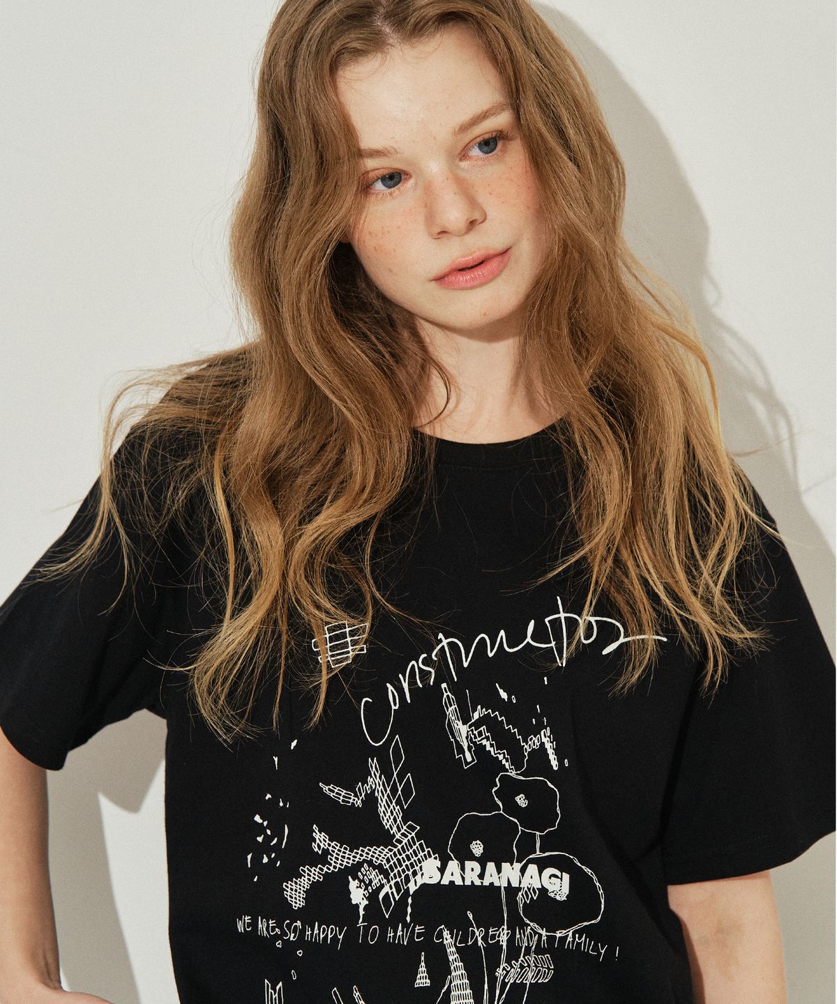 사라나기(SARANAGI) SE053-T-SHIRT(black)