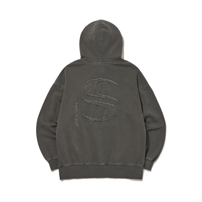 SORANO Signature Logo Patch Hoodie[2Color]