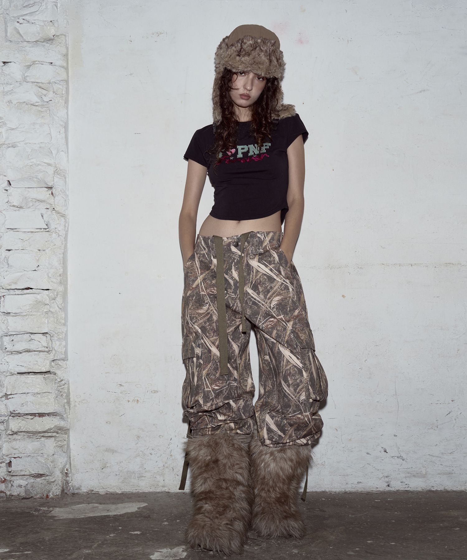 ★ pleasenofollow ★ Realtree-Camo Wide Work Pants ☆ pleasenofollow ☆ Realtree-Camo Wide Work Pants