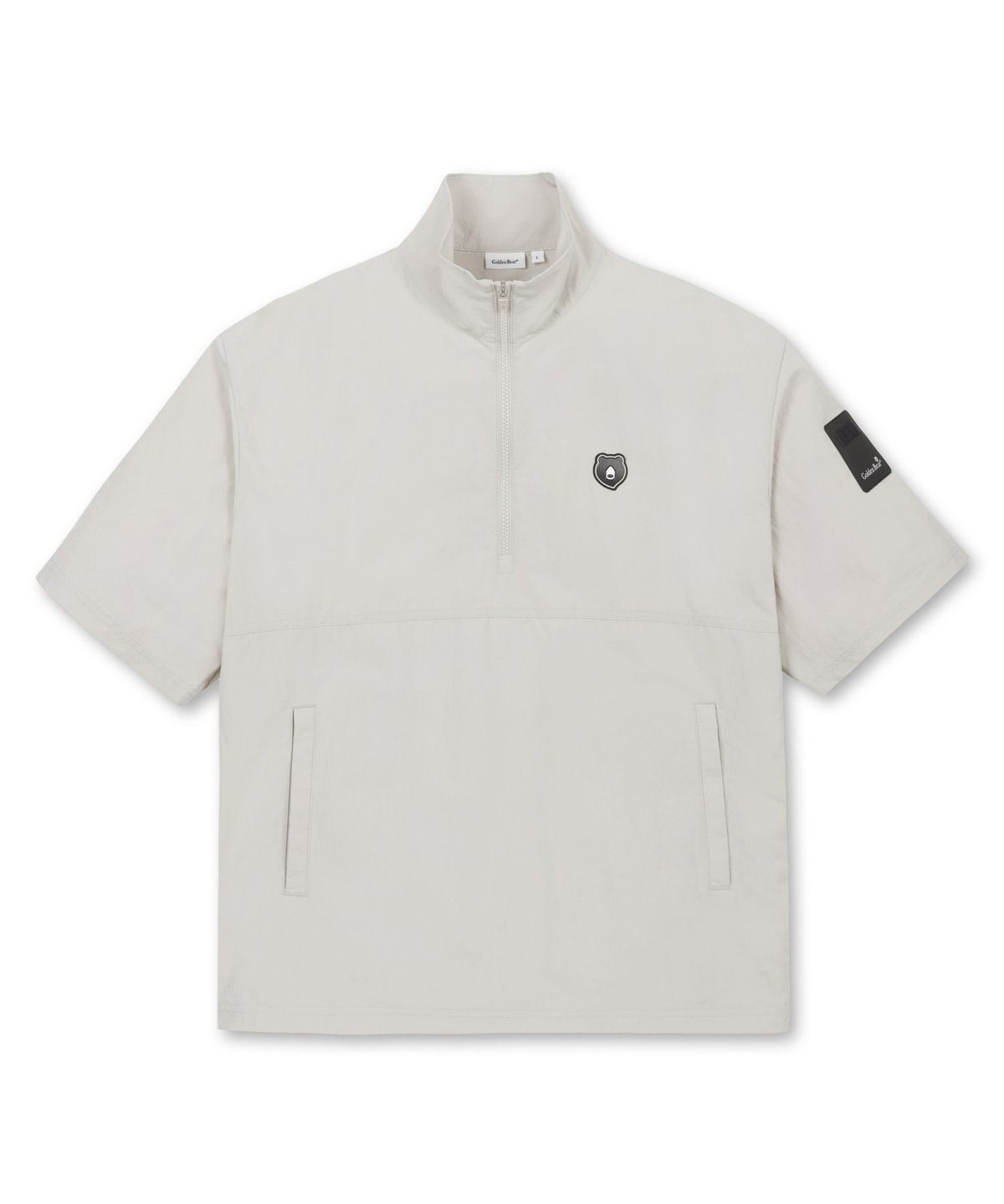골든베어(GOLDEN BEAR) (U) Woven Half Zip Anorak_G4UAM25221BEX