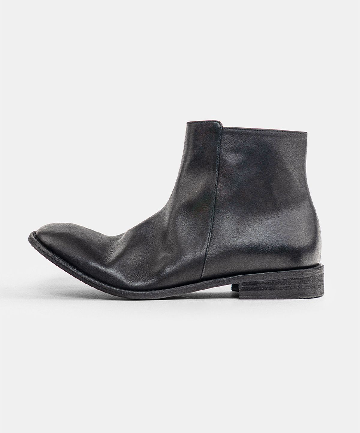 컬러콜라(COLOR COLLA) 70035 BK ZIP UP BOOTS