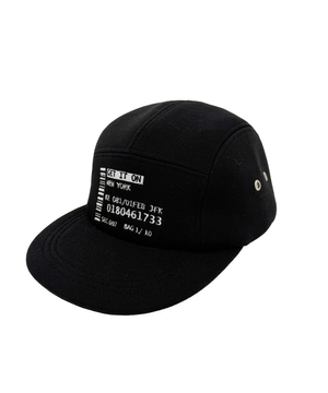 시그니처 넘버코드 캠프캡_블랙