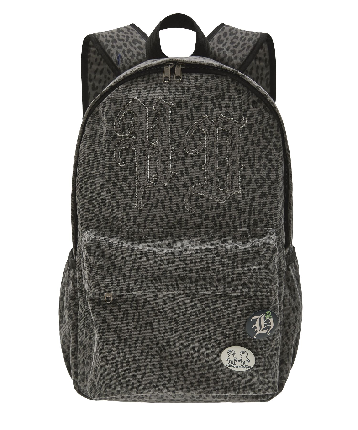 【韓国 HOODHOOD】HD Logo applique backpack MUSINSA | HOODHOOD HD Logo Applique Backpack Leopard
