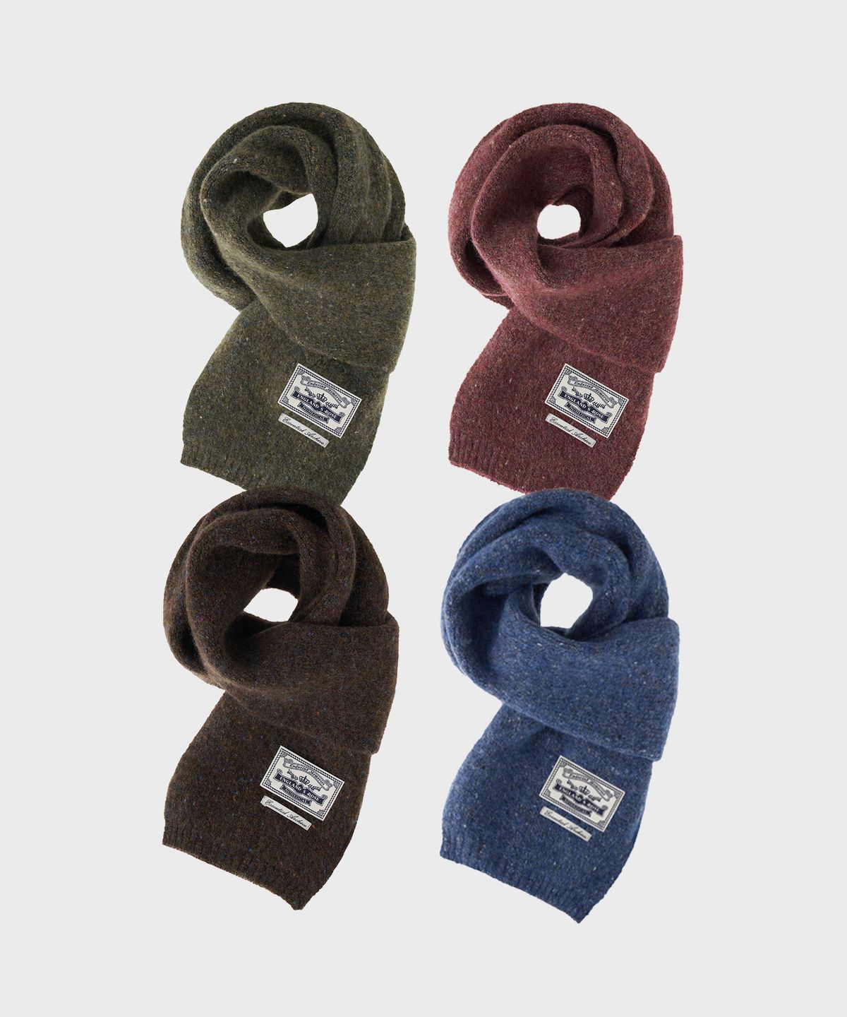 논로컬(NONLOCAL) Color Blend Knit Muffler - 4Color