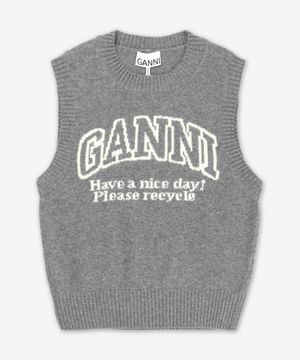 그래픽 울 베스트 - 프로스트 그레이 / K2308523