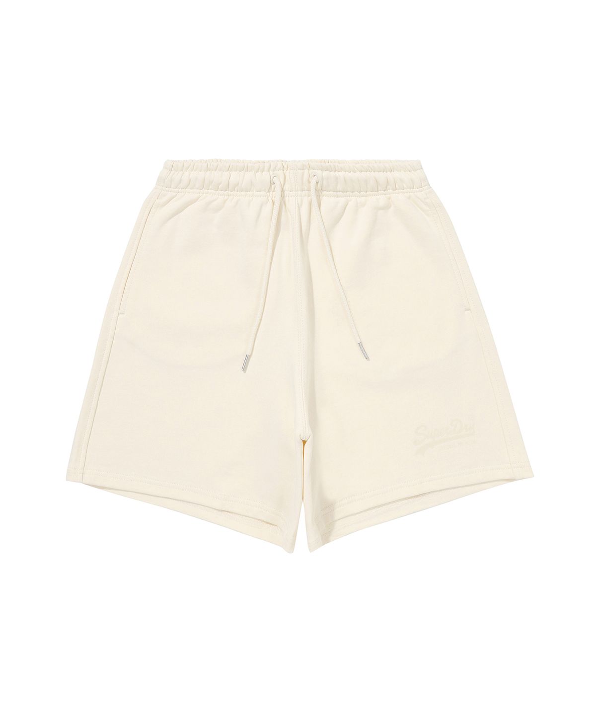 슈퍼드라이(SUPERDRY) W 빈티지 로고 스웨트 쇼츠 크림