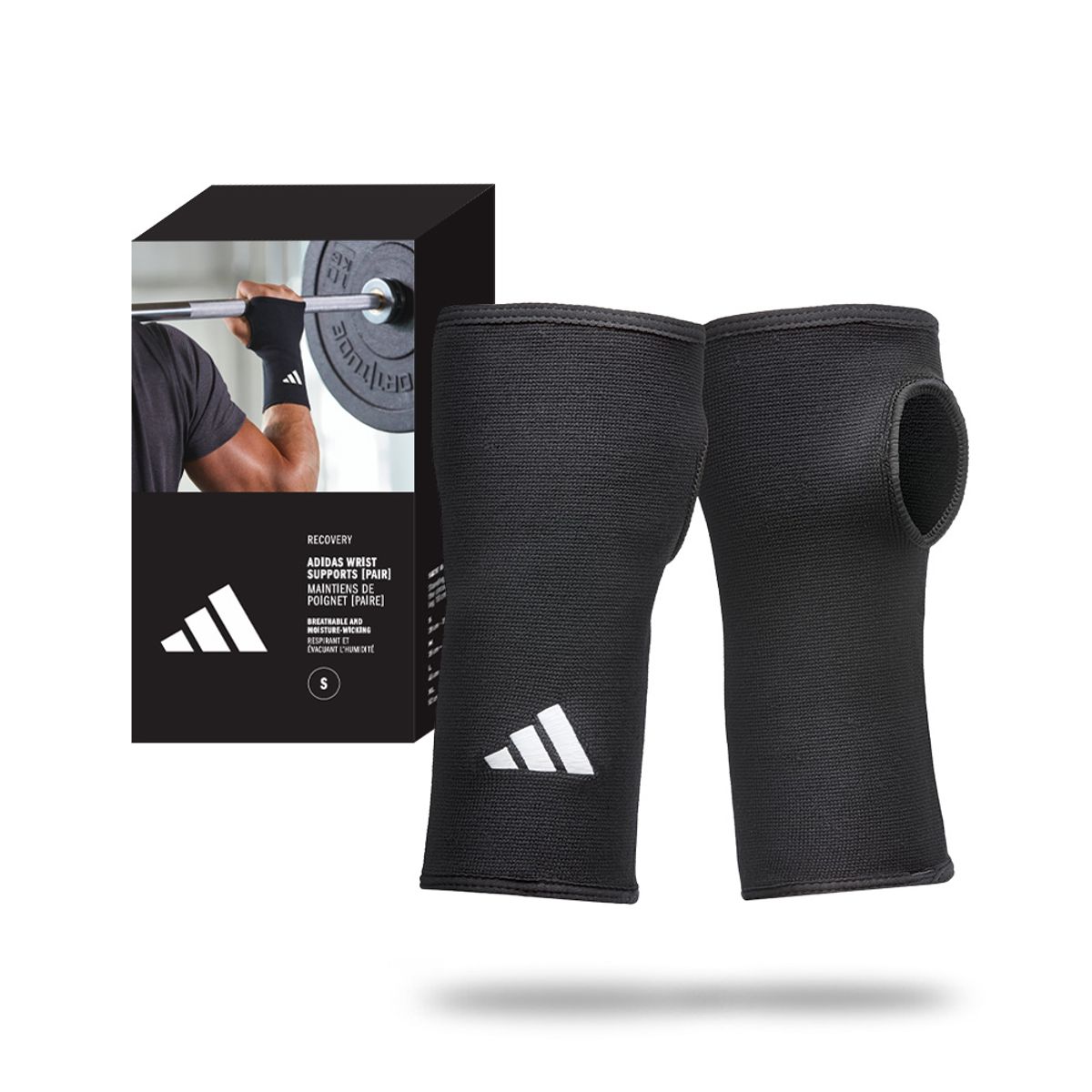 아디다스 피트니스(ADIDAS FITNESS) 퍼포먼스 손목 보호대 세트