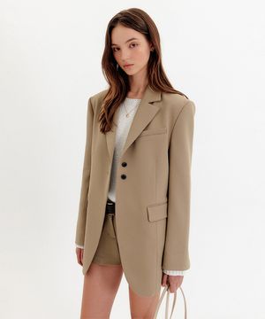 니야 오버핏 싱글 자켓 / NIYA OVERFIT SINGLE JACKET_3colors