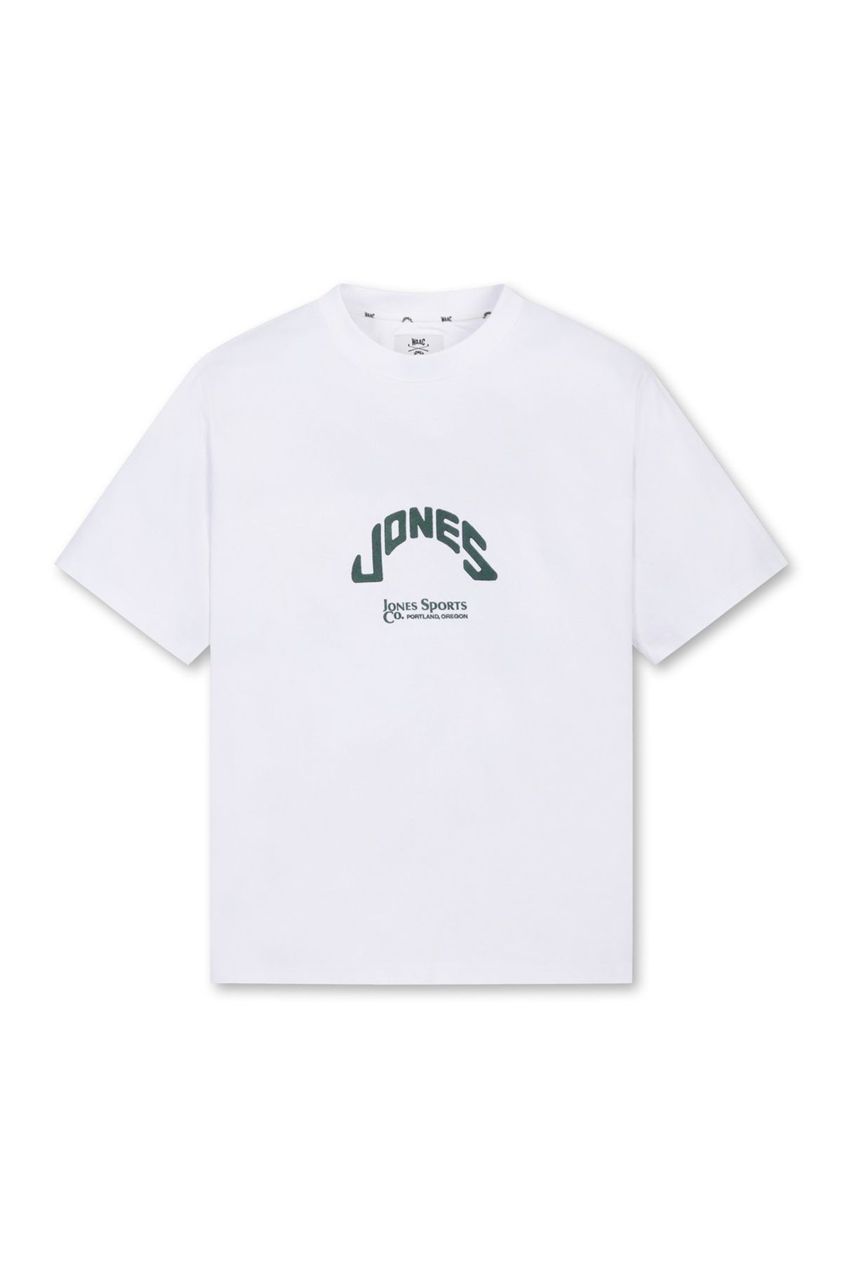 왁(WAAC) [WAAC X JONES] Men s SS Crewneck T-shirt_WMTCM25374WHX