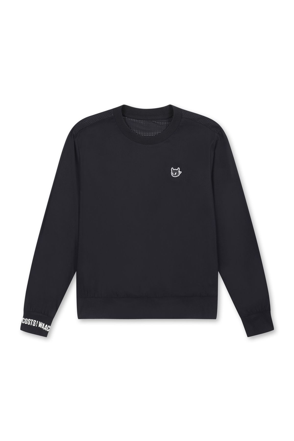 왁(WAAC) Women Cool Puff Sweatshirt_WWTBM25902BKX