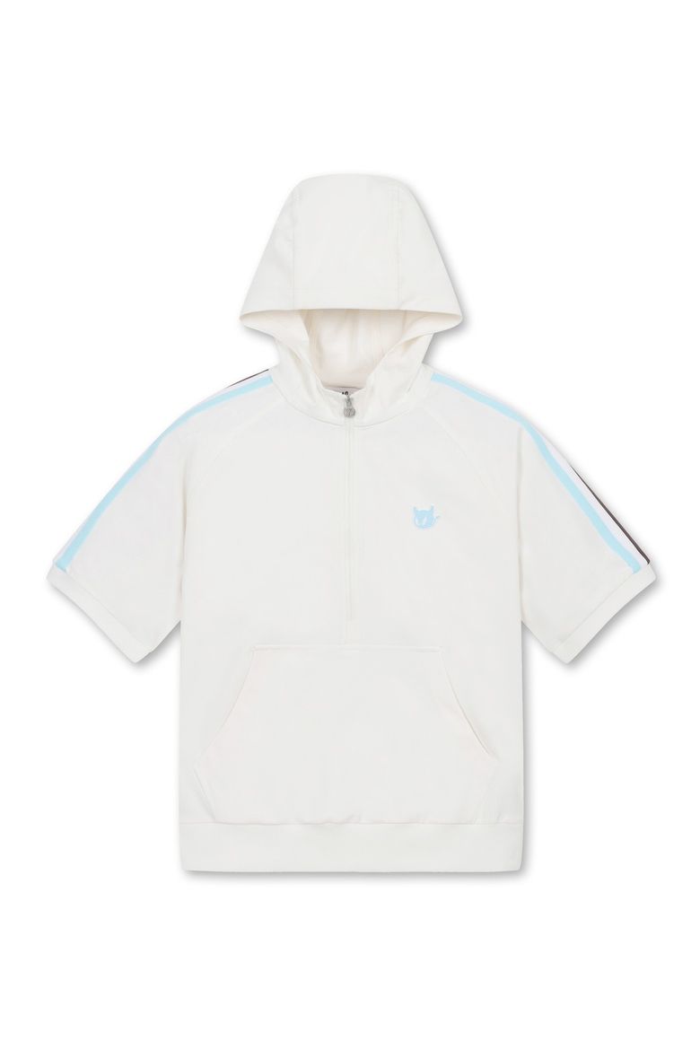 Women WAACKY Half Zip Hoodie_WWTCM25226IVX
