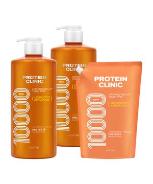 프로틴클리닉 고영양 단백질 샴푸 1000ml x 2개 + 리필 900ml