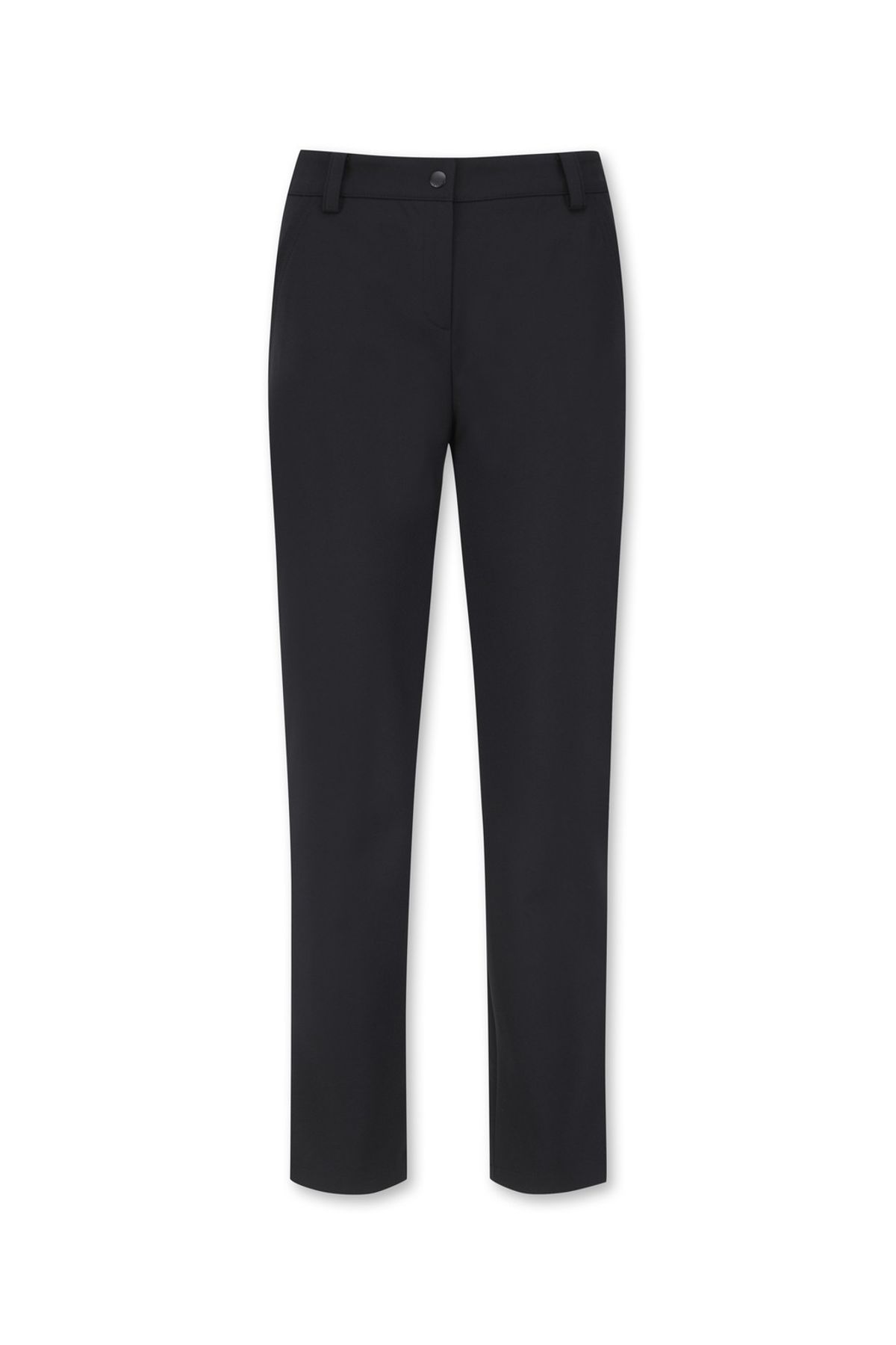 왁(WAAC) Women Essential Slim standard pants_WWPNS25100BKX
