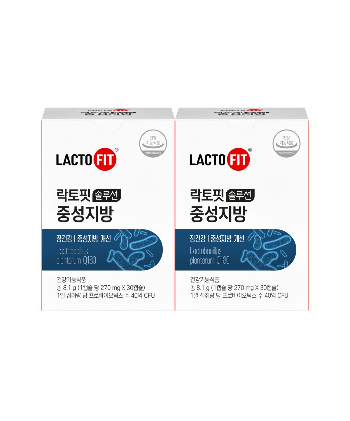 락토핏(LACTOFIT) 락토핏솔루션 중성지방 2박스 60일분