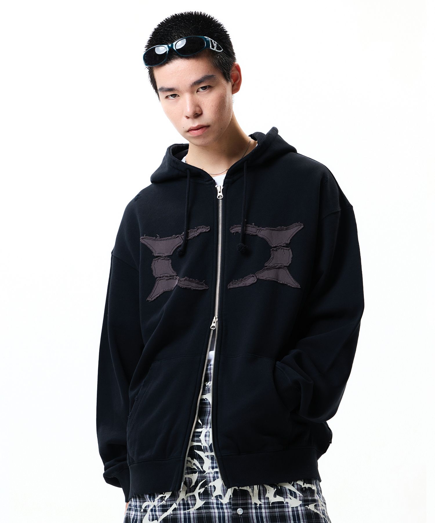 エムエーエスユー MASU MB ZIP-UP HOODIE （OATMEAL） -FASCINATE