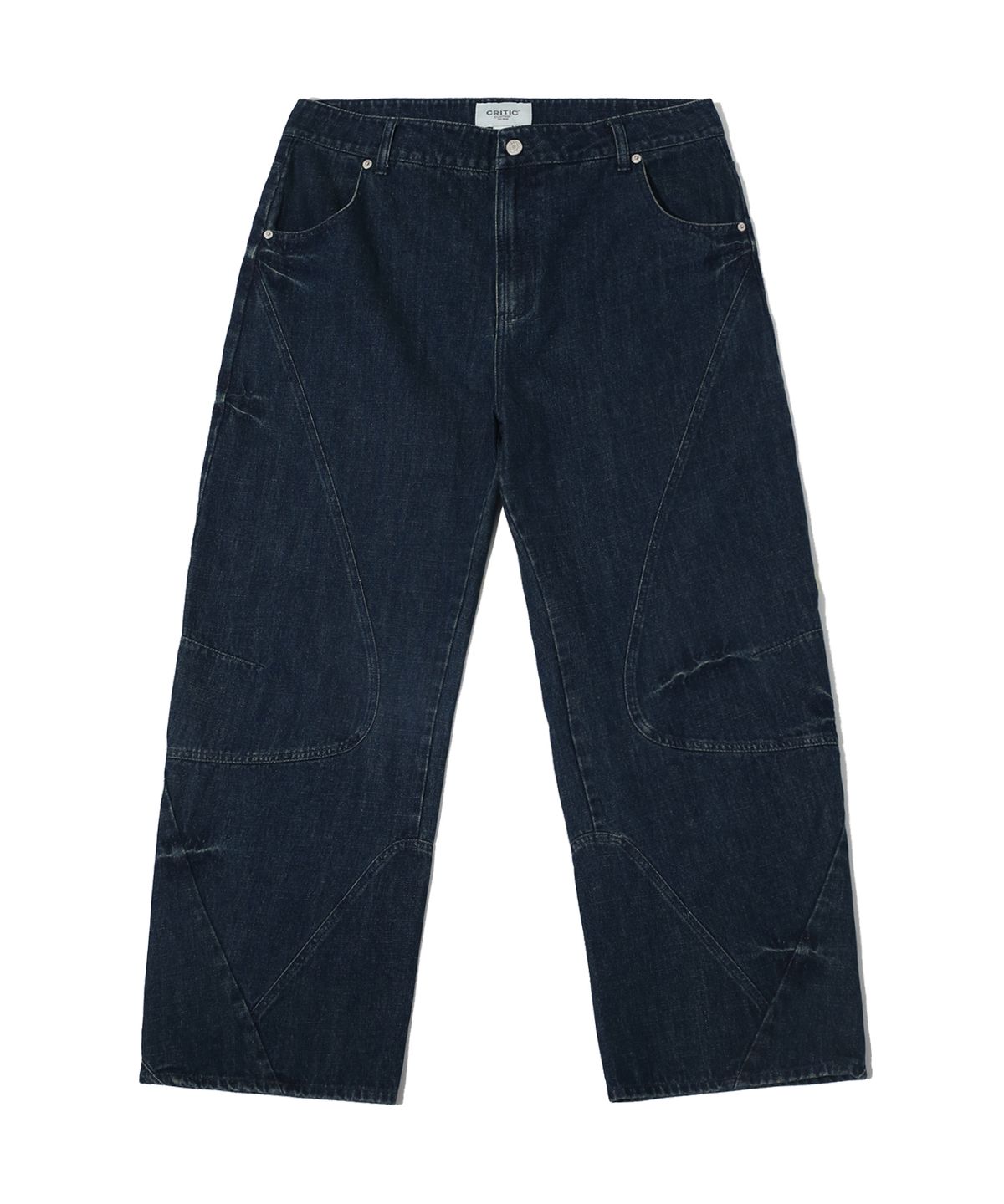크리틱(CRITIC) VORTEX FADED DENIM PANTS NAVY