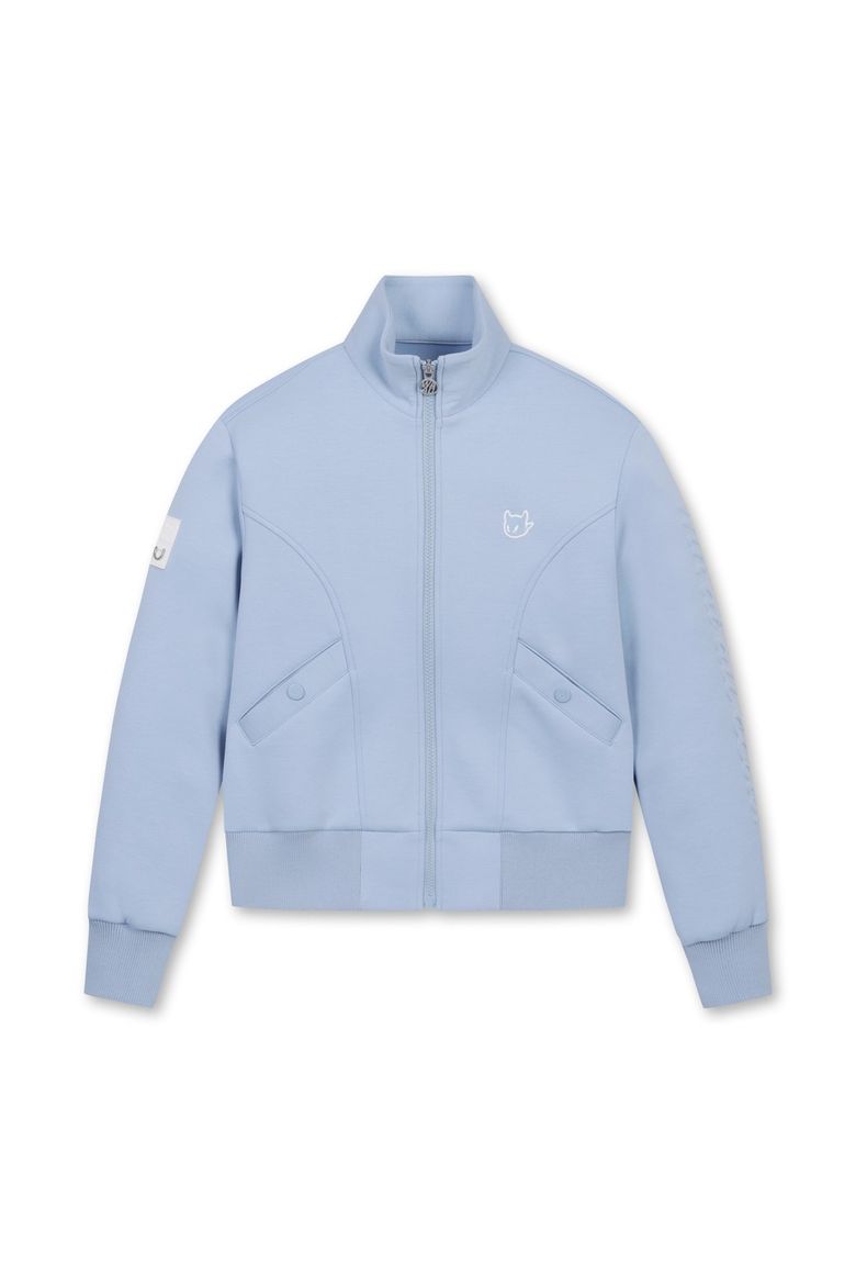 Women Pressed logo point jersey Jacket_WWUAS25101LBX