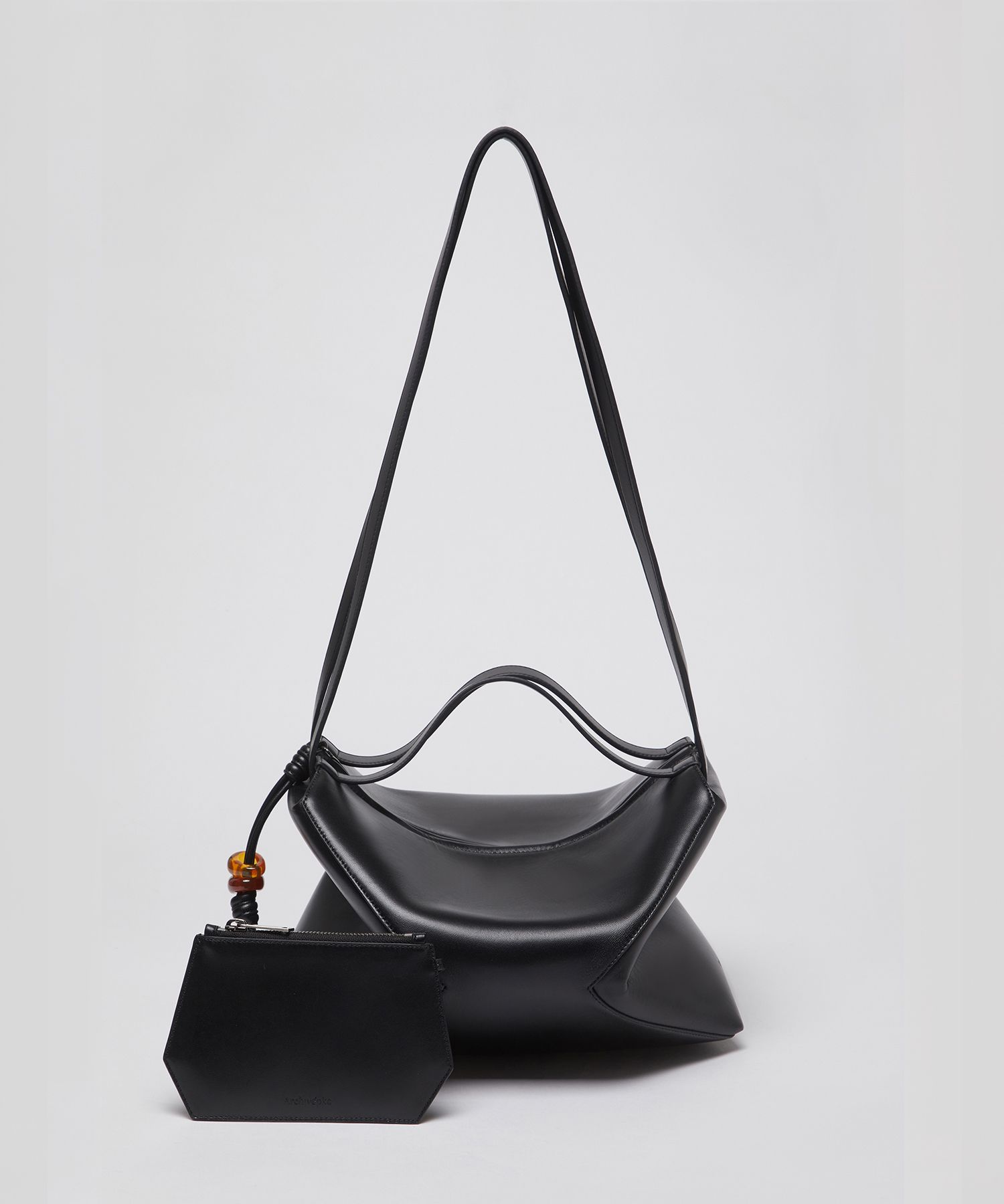 ARCHIVEPKE Luv Moon Bag (Deep Sleep) - Black / Lambskin | eBay