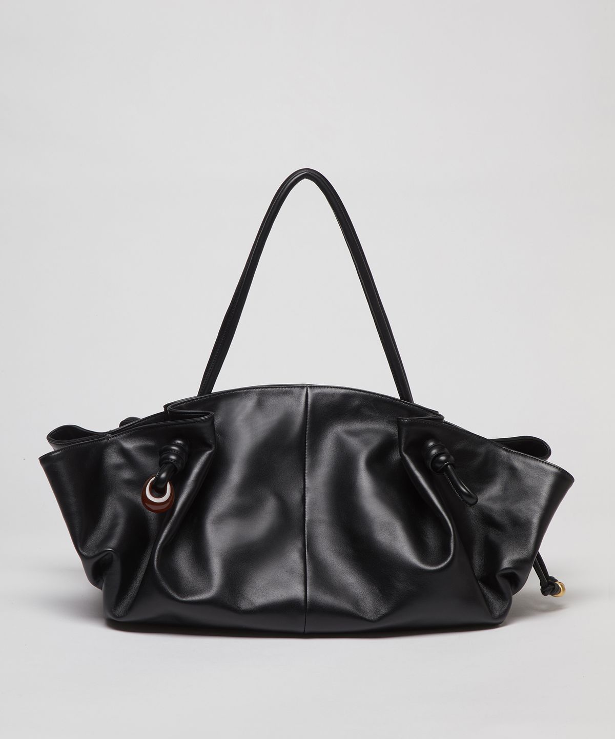 아카이브앱크(ARCHIVEPKE) Doughnut shoulder bag(Deep sleep)_OVBAX25017BLK