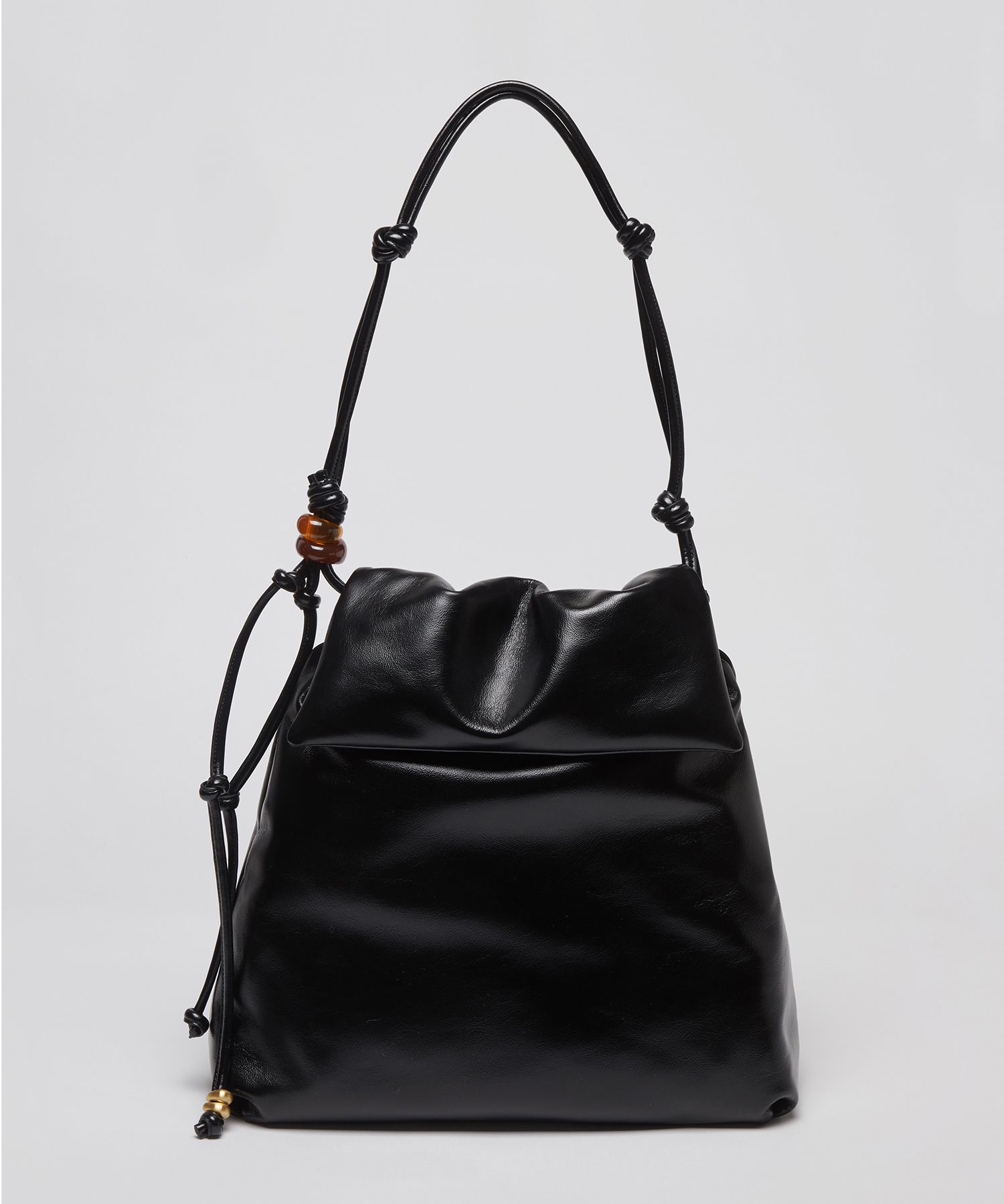 [アーカイブエプク]★25SS★Doughnut string bag(Melting black) MUSINSA | Archivépke Doughnut string bag(Melting black)
