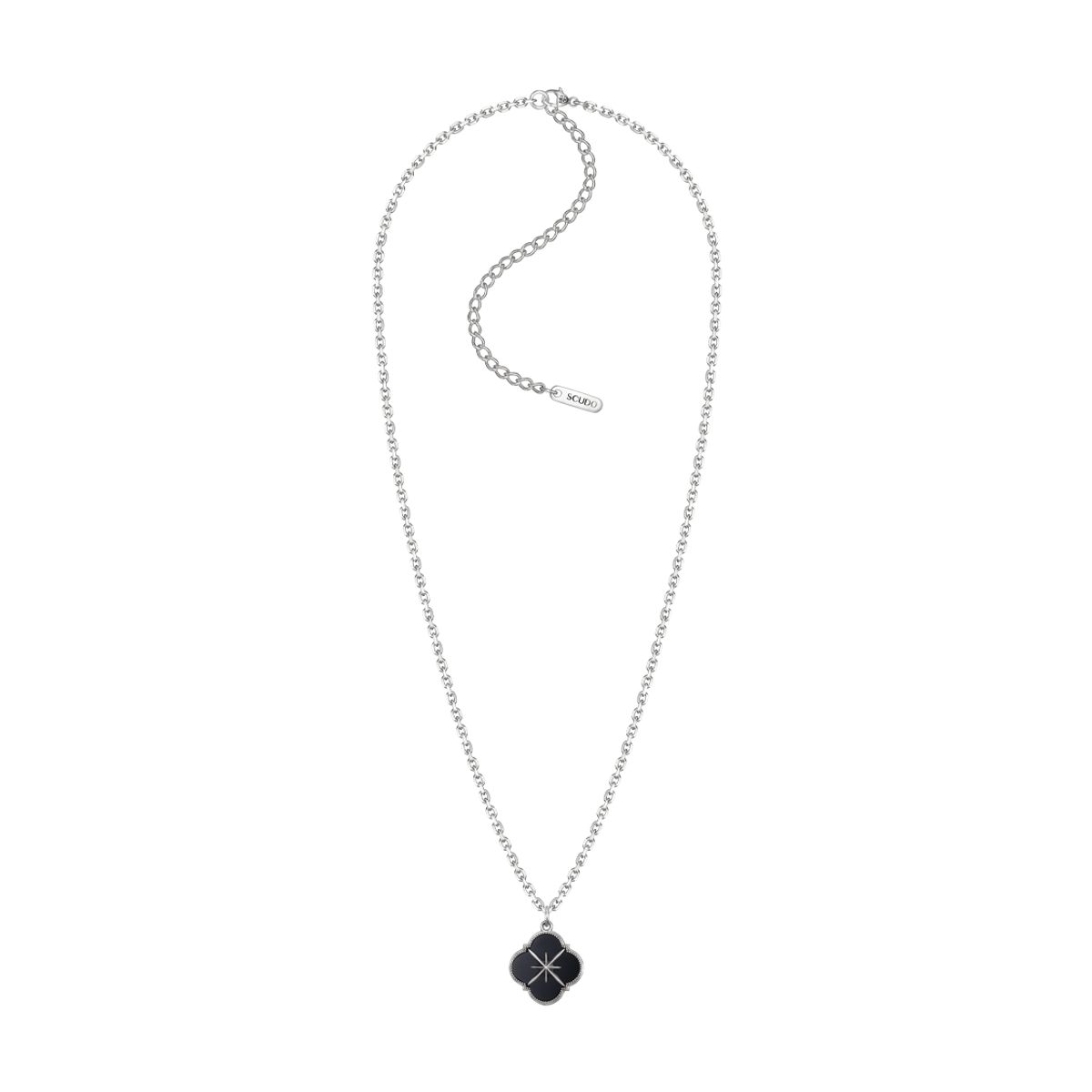스쿠도(SCUDO) Gemstone Side Star Necklace
