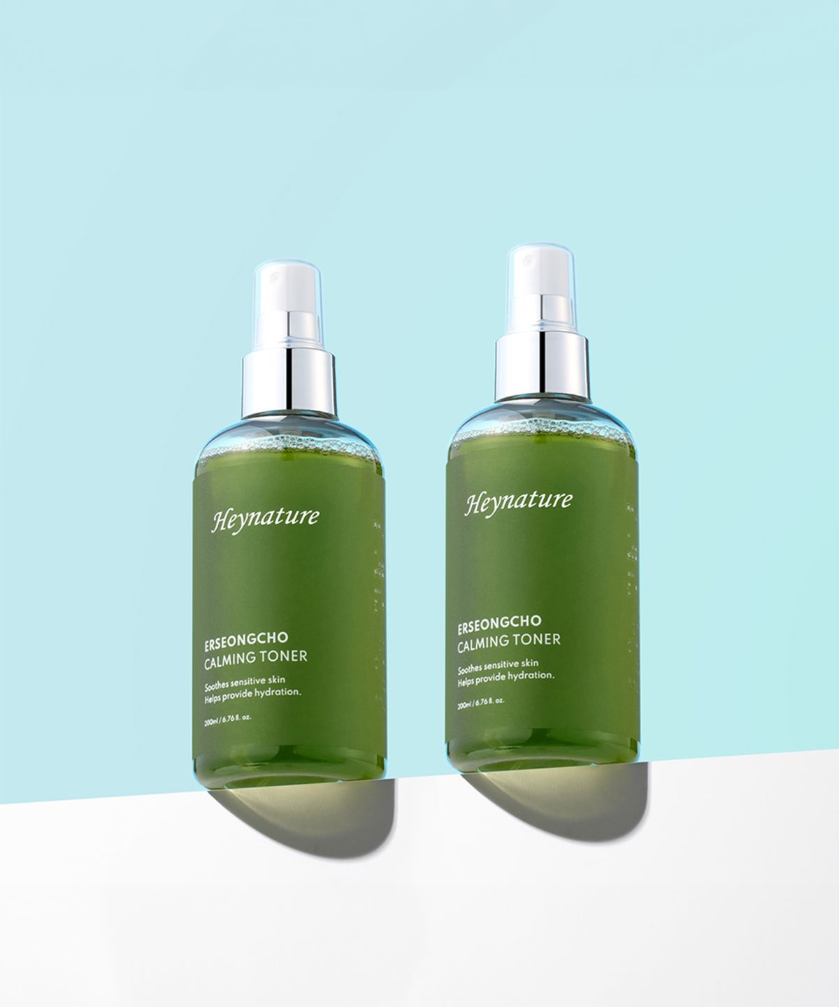헤이네이처(HEYNATURE) 어성초 카밍 토너 200ml X 2개 [총 400ml]